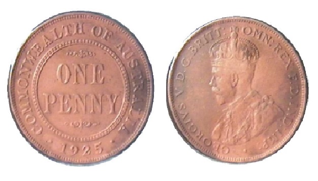 1925 penny